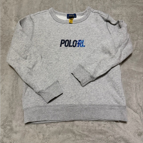 Polo Ralph Lauren Other - Polo by Ralph Lauren Light Gray Sweatshirt
